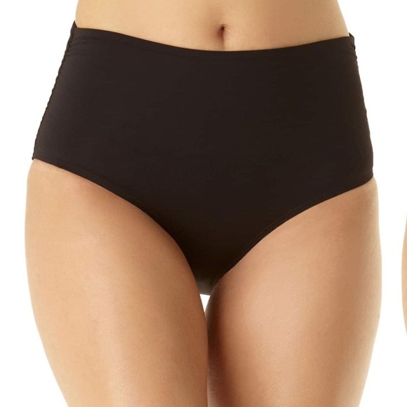 Anne Cole Convertible Bottoms Shirred Sides Size 22W - Picture 1 of 11